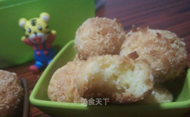 Egg Yolk Coconut Balls recipe