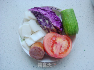 Fried Rice Cake recipe