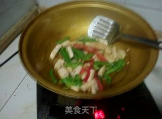 Stir-fried Tofu with Green Pepper recipe