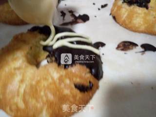 #aca烤明星大赛#chiffon Donuts recipe