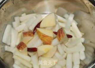 Lime Sweet and Sour Radish recipe