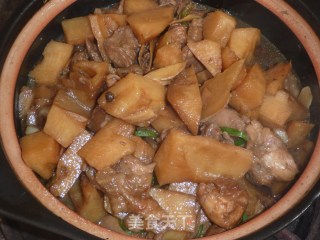 Stewed Chicken with Bamboo Shoots in Casserole recipe
