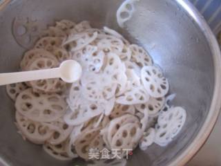 Cold Lotus Root Slices recipe