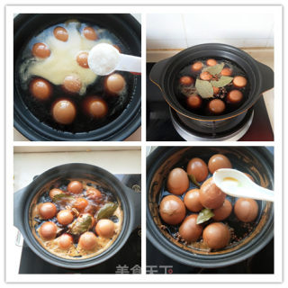 Soy Sauce Beer Eggs-gulong Tiancheng Two-year Brewed Black Bean Soy Sauce Combination recipe
