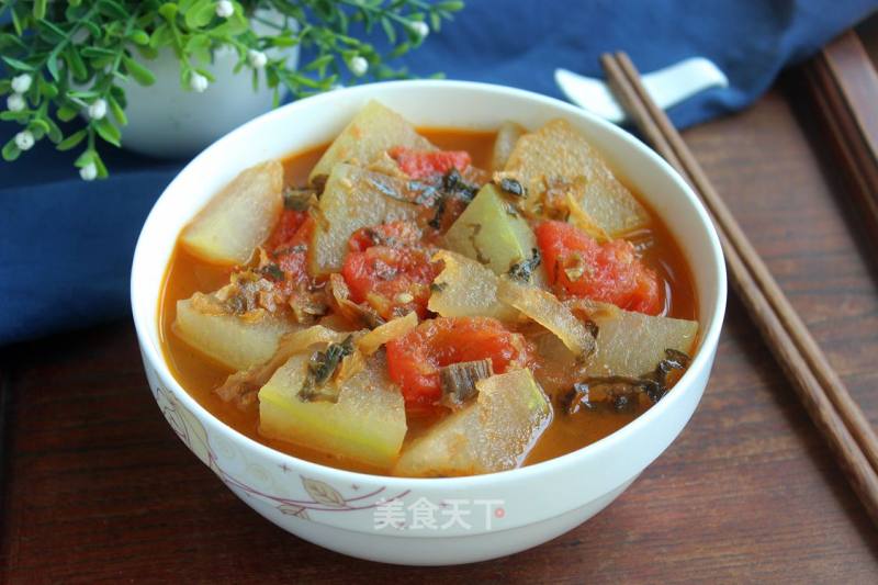 Tomato, Winter Melon and Plum Vegetable Soup recipe