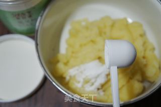 Jerusalem Artichoke Blueberry Mashed Potatoes recipe