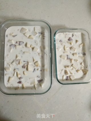 Pan-fried Taro Cake recipe