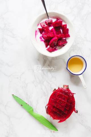 Dragon Fruit Yogurt Popsicle recipe