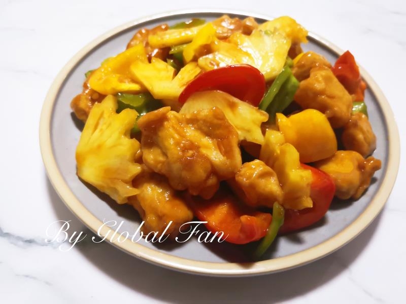 Pineapple Sweet and Sour Pork recipe