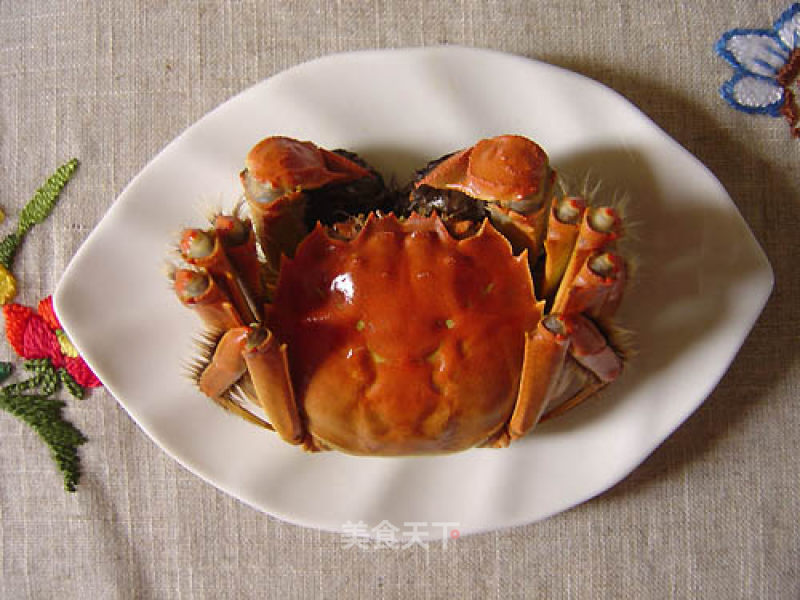 The Classic Way to Eat Yangcheng Lake Hairy Crabs-steamed