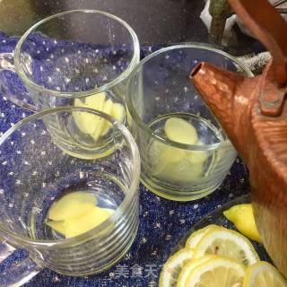 Lemon Ginger Honey Drink recipe