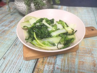 Stir-fried Leek with Hangzhou Cabbage recipe