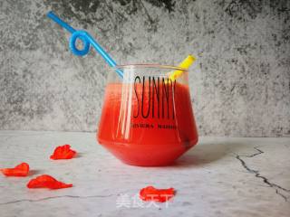 Summer Drink: Freshly Squeezed Watermelon Juice recipe