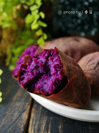 Roasted Purple Sweet Potato