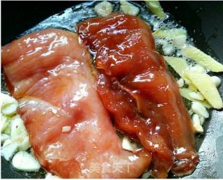 Kuaishou Lazy Dish-fried Chicken Breasts (breasts) in Char Siu Sauce recipe