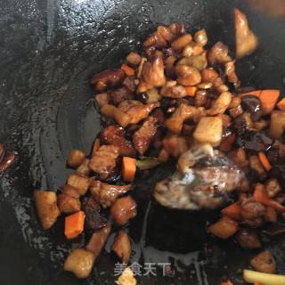 Chestnut Braised Pork Rice recipe