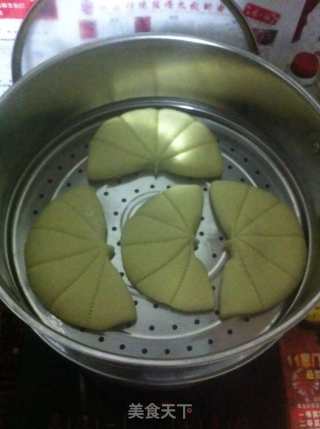 Two-color Lotus Leaf Cake recipe