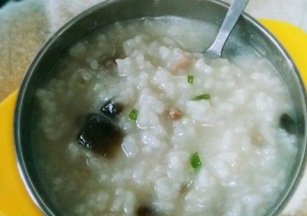 Lean Pork and Preserved Egg Congee recipe