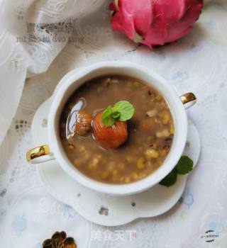 Golden Silk Candied Date Mung Bean Soup recipe