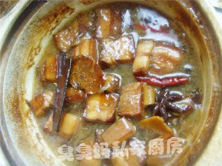 Braised Pork Belly with Tea Tree Mushroom recipe