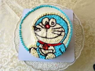 #aca烤明星大赛# Doraemon Cartoon Cake recipe