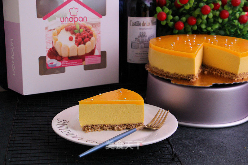 Eight Inch Mango Yogurt Mousse Cake recipe