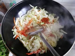 Spicy Stir-fried Cabbage recipe