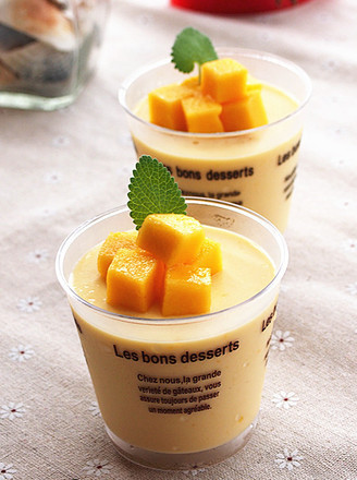 Mango Pudding Cup