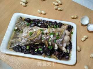 Steamed Fish Tail with Lamb recipe