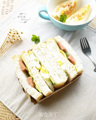 Ham and Egg Sandwich recipe