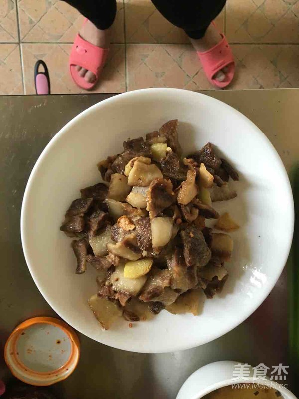 Stir-fried Twice-cooked Pork with Onions recipe