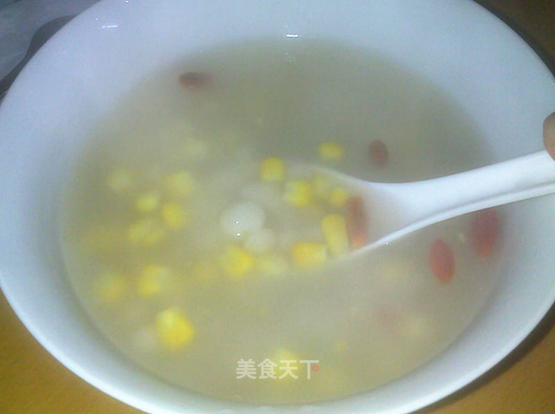 Corn and Wolfberry Dumpling Soup recipe