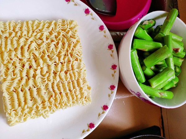 Asparagus Noodle Soup recipe