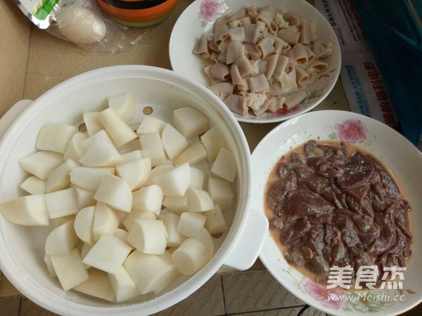 Spicy San Xian recipe