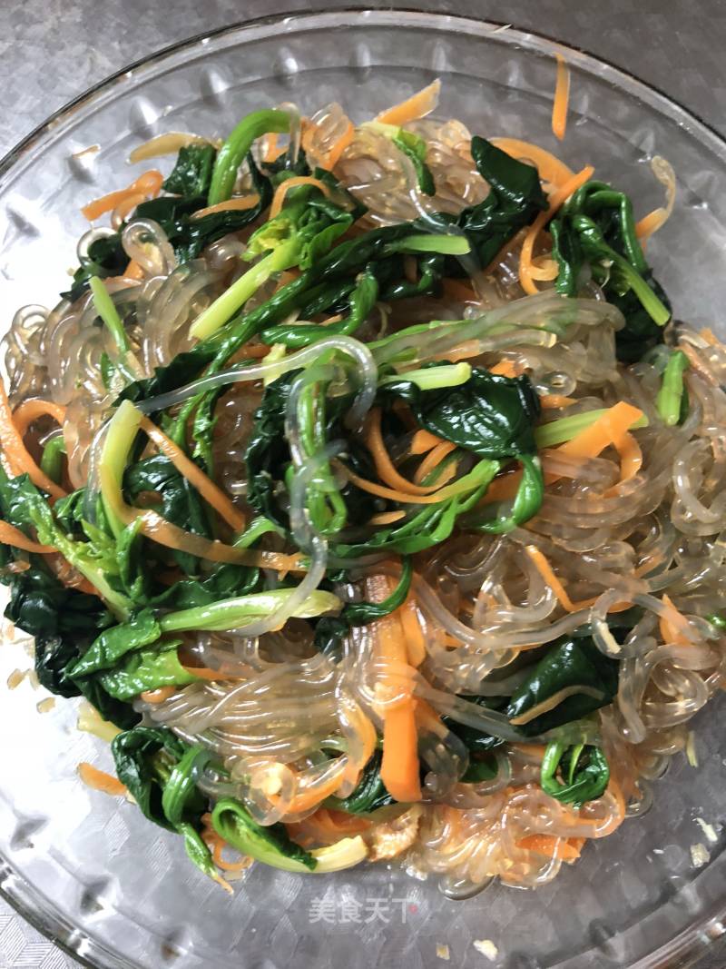 Spinach Vermicelli recipe