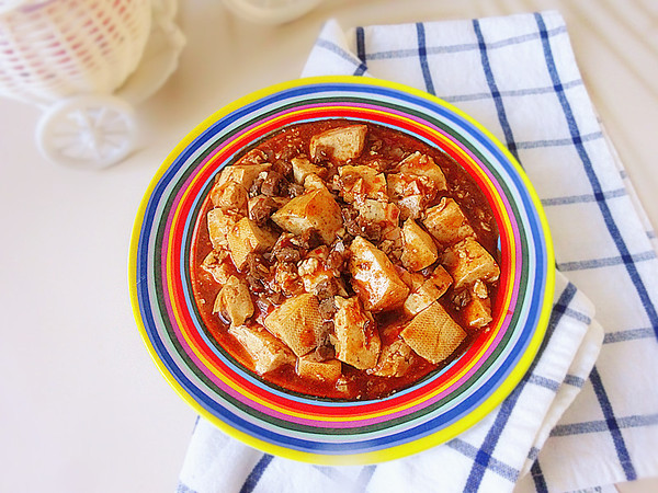 Tofu with Minced Meat recipe