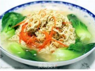 Easily Copy Jiangsu's Famous Dish at Home-boiled Dried Silk recipe