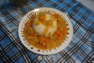Japanese Soy Milk Curry Rice recipe