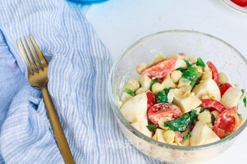 Boiled Egg Corn Salad recipe