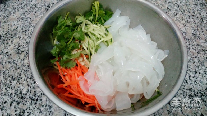 Tossed Cucumber Vermicelli recipe