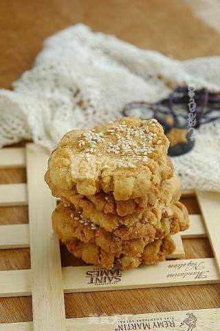 #aca烤明星大赛#sesame Peach Crisp recipe