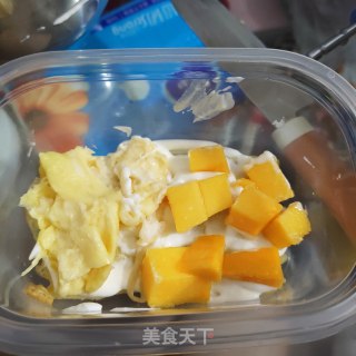 Durian Mango Pancake Melaleuca Box Cake recipe