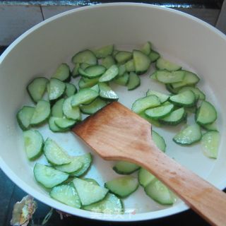 Cucumber Scrambled Eggs recipe