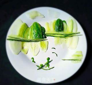 Cucumber Landscape Platter recipe