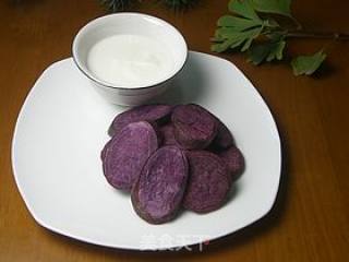 Roasted Purple Potato Chips recipe