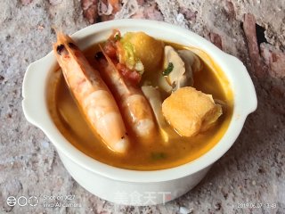 Mushroom Shrimp Soup recipe