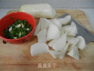 White Radish Lamb Casserole recipe