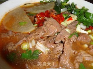 Boiled Beef-so Spicy that I Shed Tears recipe