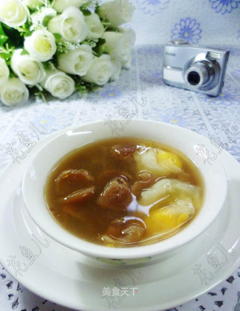 Dove Egg Longan Sweet Soup recipe