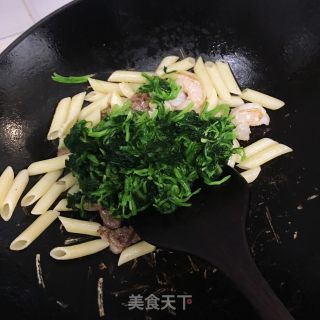 Kuaishou Reduced Fat Stir-fried Pasta recipe